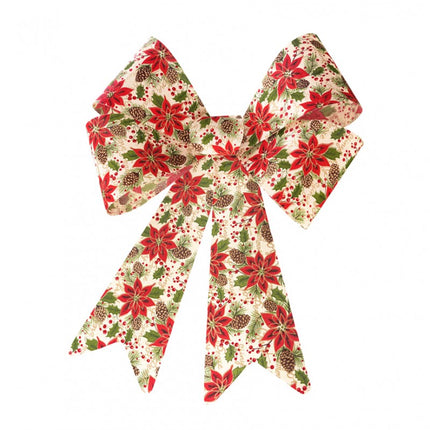 Maxi nœud poinsettia 50.8cm x 66cm