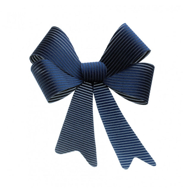 Noeud en velours bleu foncé 36.5CM X 50.8CM