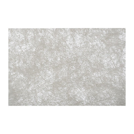 Sets de table gris ronds 34cm 10pcs