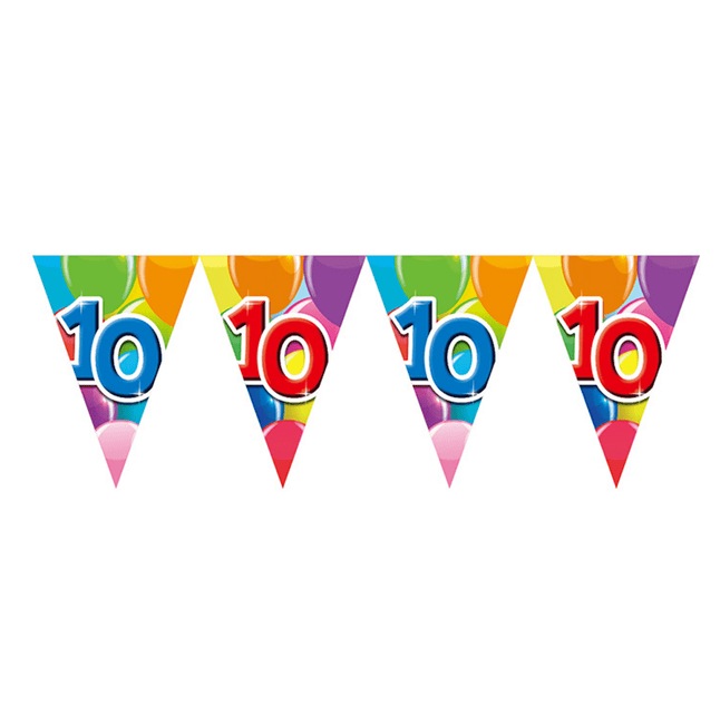 10 Jaar Slinger 10m van WeFiesta koop je bij Partywinkel