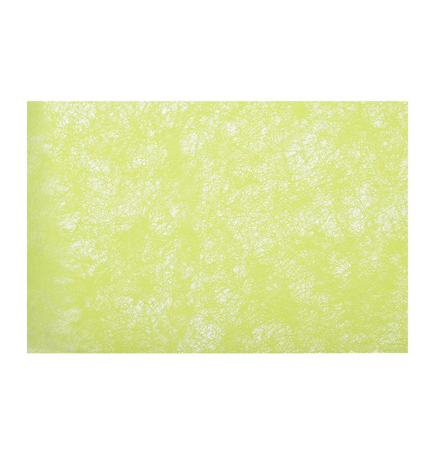 Sets de table vert citron 34cm 10pcs