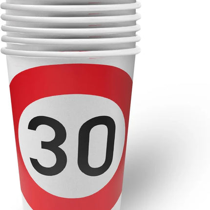 Panneau routier « 30 ans de coupes » 250 ml