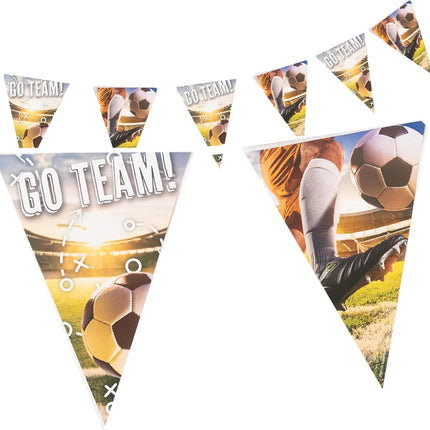 Guirlande de foot « Go Team » 4 m