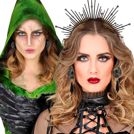 BOUCLES D'OREILLES SATANIQUES