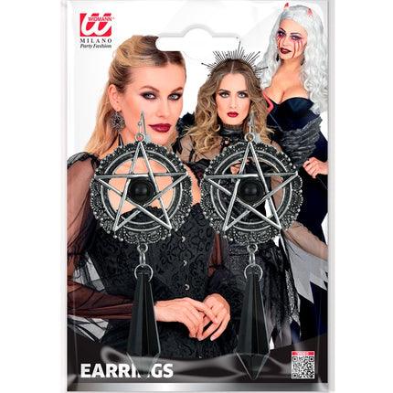 BOUCLES D'OREILLES SATANIQUES