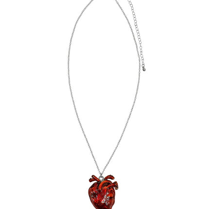COLLIER COEUR HALLOWEEN