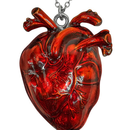 COLLIER COEUR HALLOWEEN