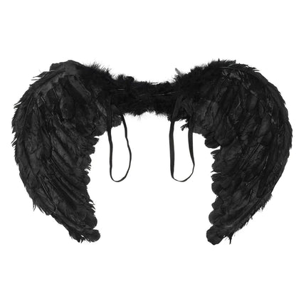 Ailes d'ange Elysia noires (60 x 40 cm)