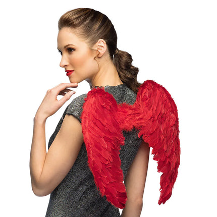 Ailes d'ange Elysia rouges (60 x 40 cm)