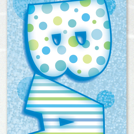 Baby Banner Bleu 3.65m