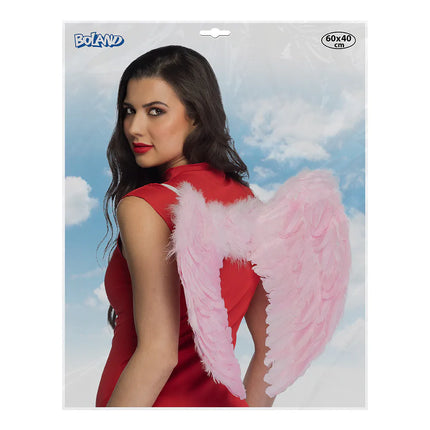 Ailes d'ange Elysia rose pâle (60 x 40 cm)