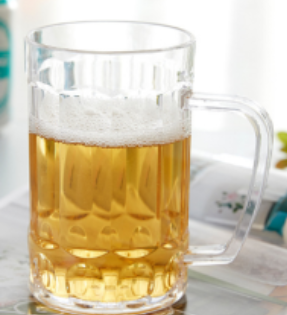 Stein à bière en plastique 500ml