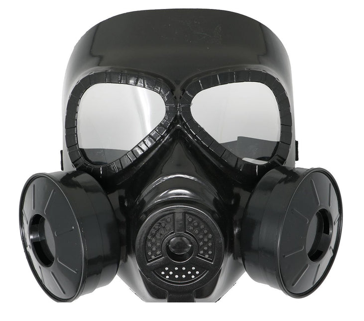 Masque à gaz d'Halloween noir