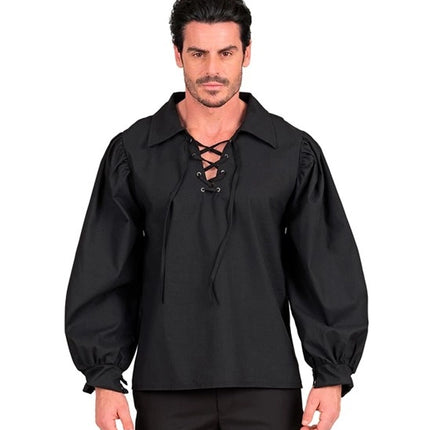 T-SHIRT NOIR AU STYLE RÉTRO