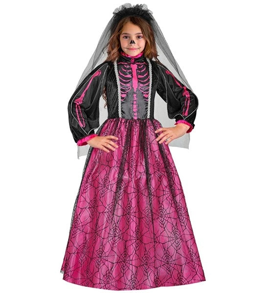Costume de mariée squelette