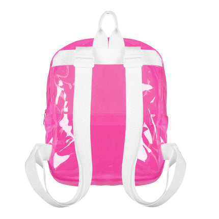 Sac à dos Clarity rose fluo (28 x 23 x 10 cm)