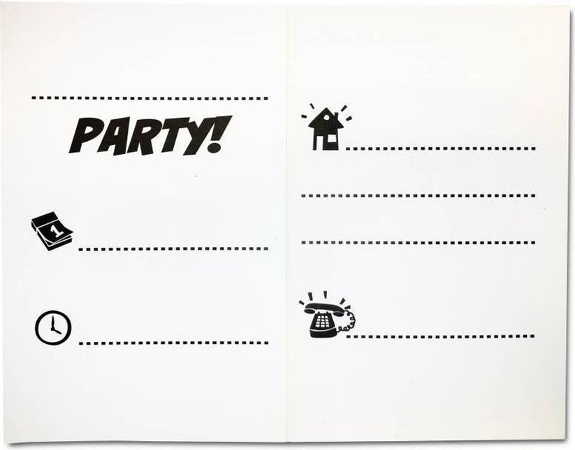 Invitations Finding Dory 6pcs