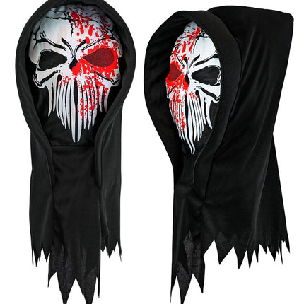 MASQUE À CAPUCHE FAUCHEUSE SANGLANTE