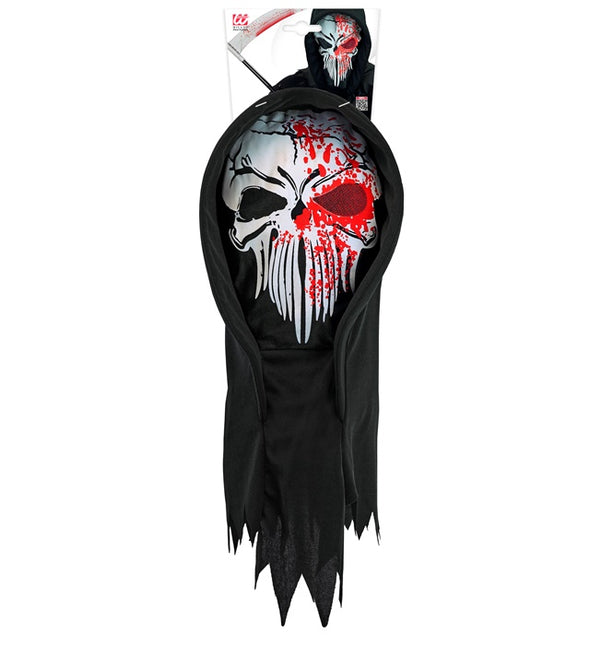 MASQUE À CAPUCHE FAUCHEUSE SANGLANTE