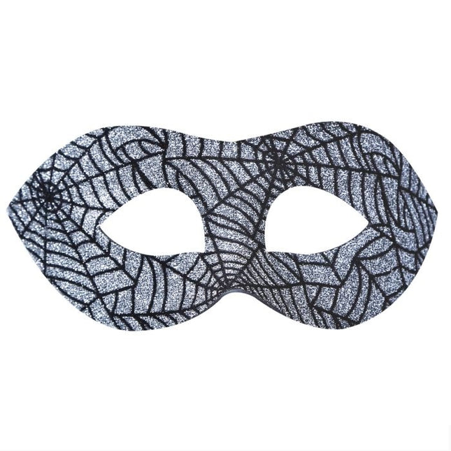 Halloween Masque pour les yeux Toile d'araignée