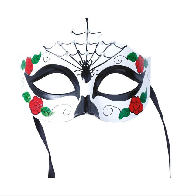 Halloween Masque pour les yeux Araignée
