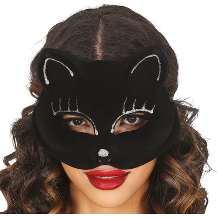 Masque de chat noir