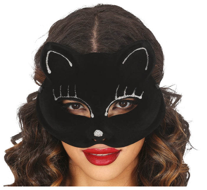 Masque de chat noir