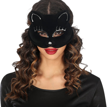 Masque de chat noir
