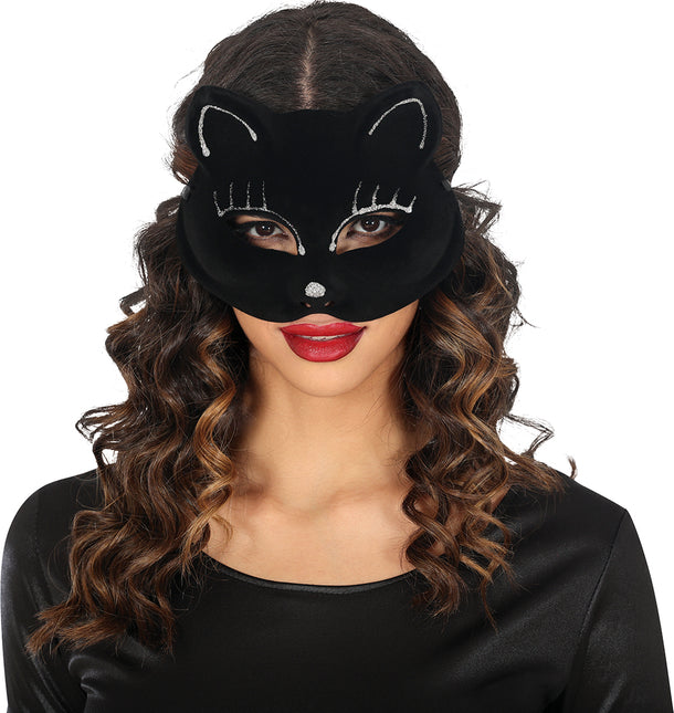 Masque de chat noir