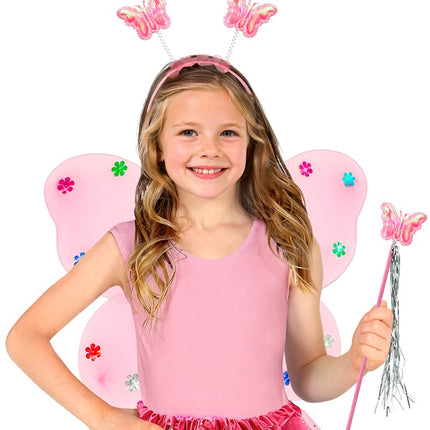 ENSEMBLE PAPILLON ROSE