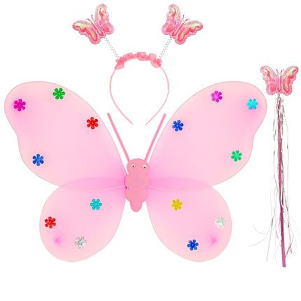 ENSEMBLE PAPILLON ROSE