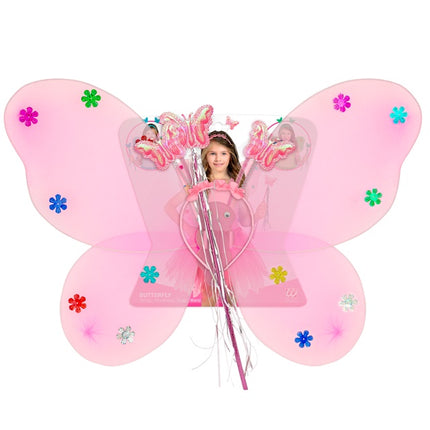ENSEMBLE PAPILLON ROSE