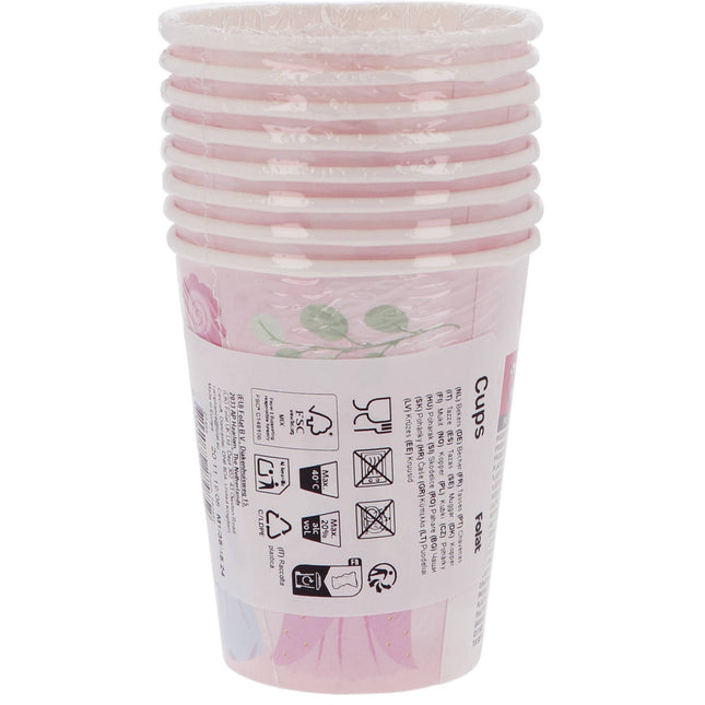 Tasses de princesses 250ml 8pcs