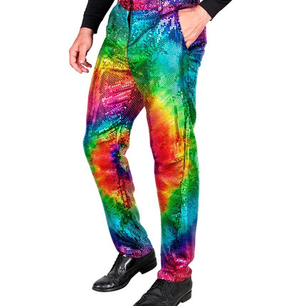 PANTALON À PAILLETTES TYE DIE