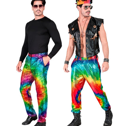 PANTALON À PAILLETTES TYE DIE