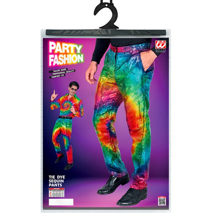 PANTALON À PAILLETTES TYE DIE