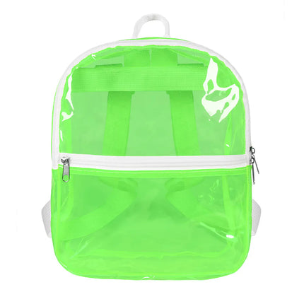 Sac à dos Clarity vert fluo (28 x 23 x 10 cm)