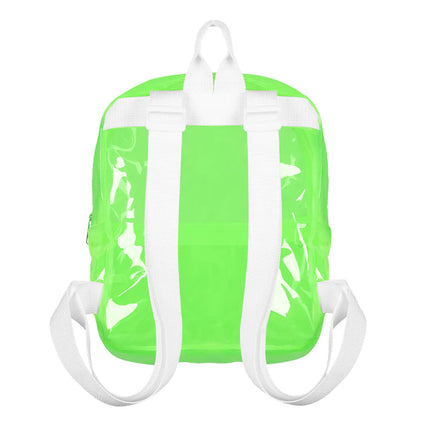 Sac à dos Clarity vert fluo (28 x 23 x 10 cm)