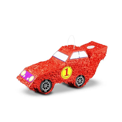 Voiture de course Pinata rouge
