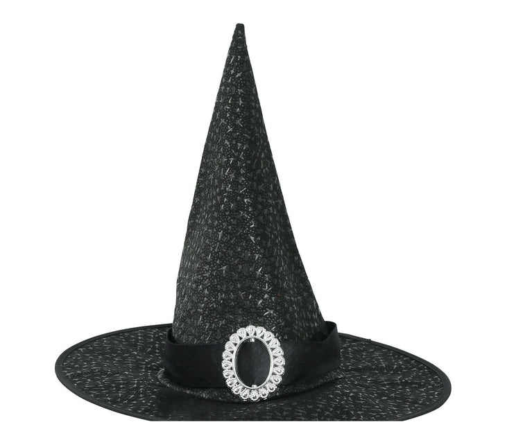 Chapeau de sorcière noire d'Halloween