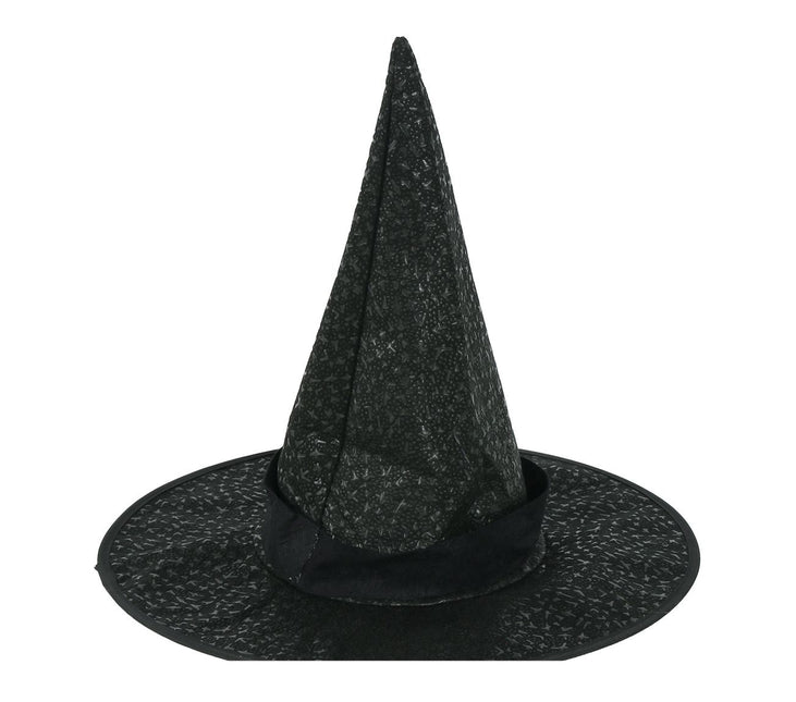 Chapeau de sorcière noire d'Halloween