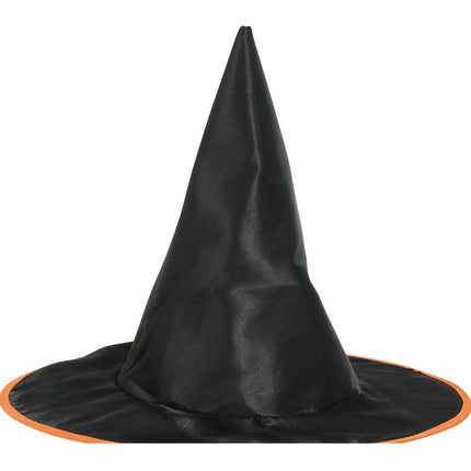 Chapeau de sorcière d'Halloween Enfant Orange