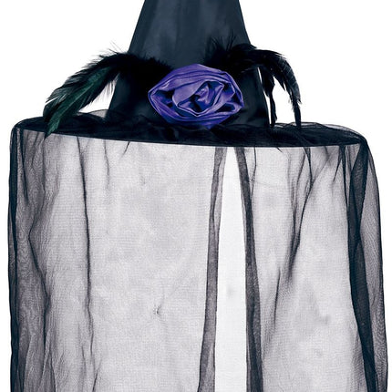 Chapeau de sorcière Veil d'Halloween