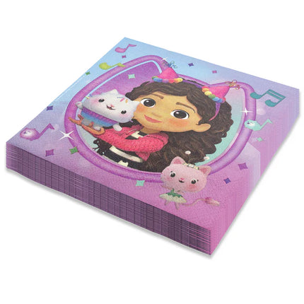 Serviettes Gabby'S Dollhouse, lot de 20