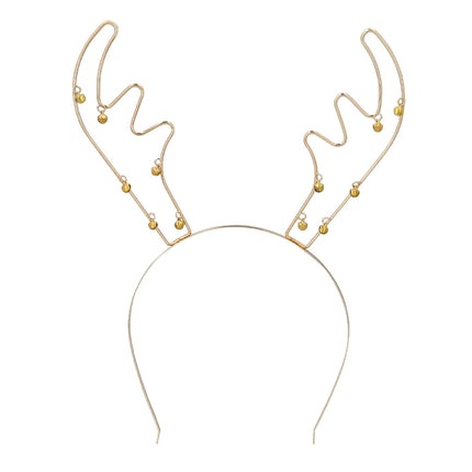 Bandeau de cheveux en forme de renne blanc