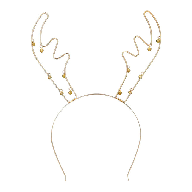 Bandeau de cheveux en forme de renne blanc