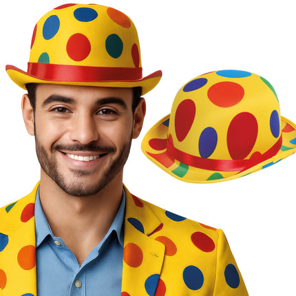 Chapeau melon des clowns