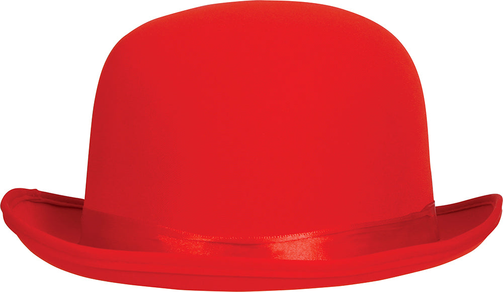 Chapeau melon rouge