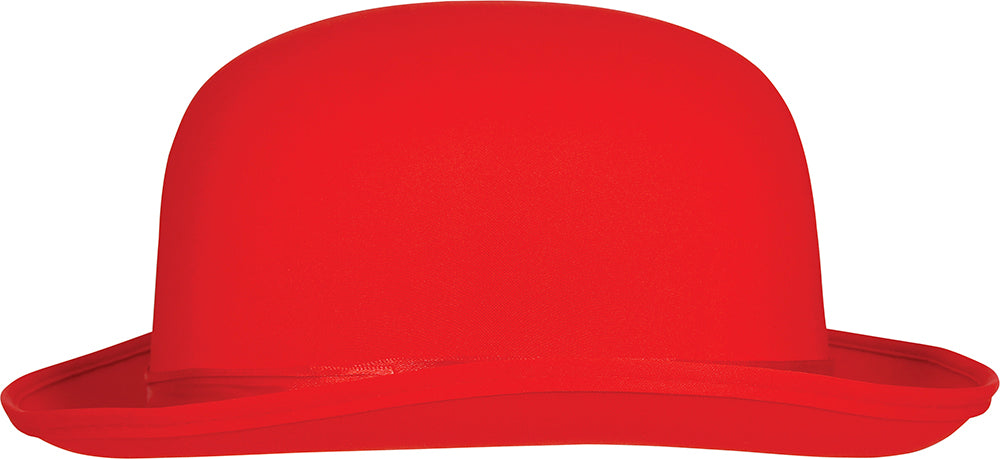 Chapeau melon rouge