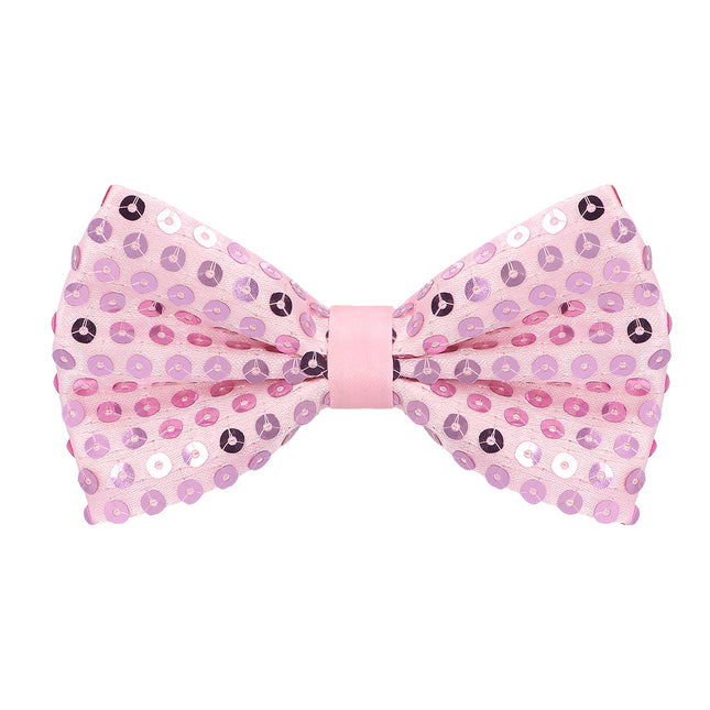 Jeu de paillettes rose clair